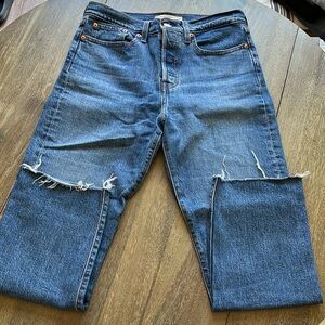 Levi’s wedgie straight jeans